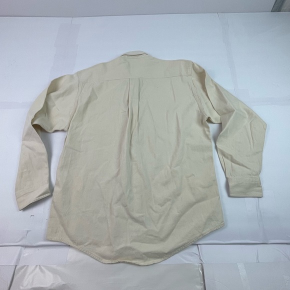 Vintage Club Room cotton long sleeve heavy duty button up shirt - Picture 2 of 7